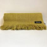 Fair Trade Ganchhen Banana Yarn Scarf (Yellow)